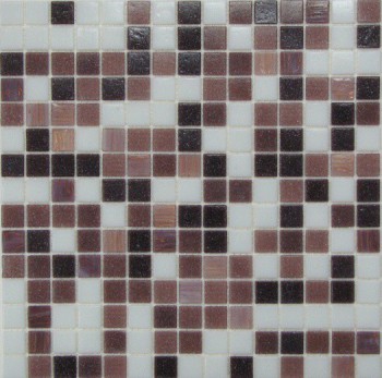 Мозаика стеклянная Lavander 327х327 коричневая Bonaparte mosaic - uralkafel.ru - Новосибирск
